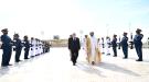 رئيس واعضاء مجلس القيادة الرئاسي يزورون واحة الشهداء الاماراتيين وجامع الشيخ زايد الكبير 
