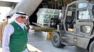 الطائرة السعودية الـ59 تصل العريش لإغاثة أهالي غزة